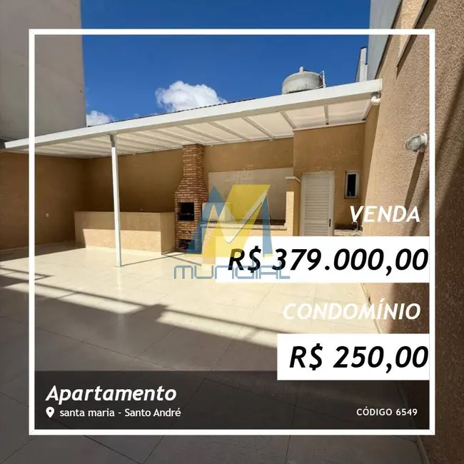 Foto 1 de Apartamento com 2 quartos à venda, 44m2 em Santa Maria, Santo Andre - SP