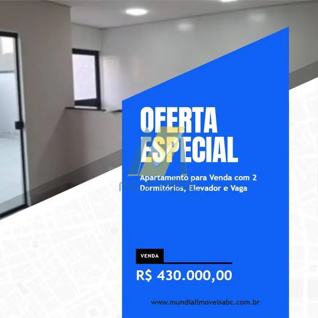 Apartamento com 2 quartos à venda, 48m2 em Bangú, Santo Andre - SP - imagem 1 Foto 1 de Apartamento com 2 quartos à venda, 48m2 em Bangú, Santo Andre - SP