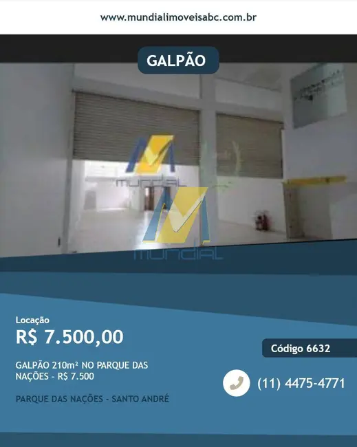Sala Comercial para alugar em Parque das Nações, Santo Andre - SP - imagem 1 Foto 1 de Sala Comercial para alugar em Parque das Nações, Santo Andre - SP