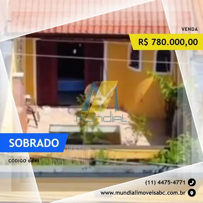 Sobrado com 3 quartos à venda em Jardim Las Vegas, Santo Andre - SP - imagem 1 Foto 1 de Sobrado com 3 quartos à venda em Jardim Las Vegas, Santo Andre - SP