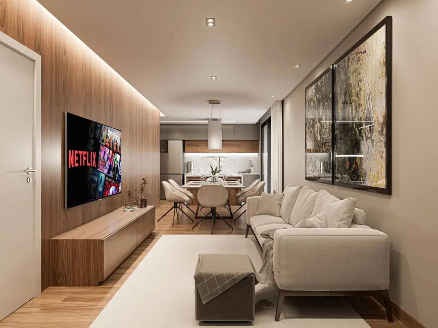 Foto 4 de Apartamento com 3 quartos à venda, 80m2 em Balneario Barra Do Sul - SC