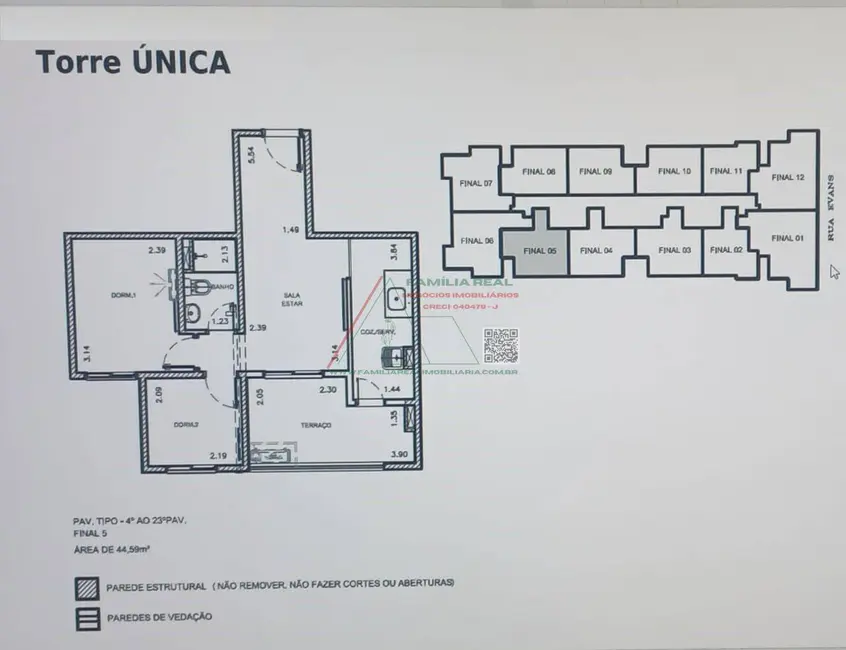 Foto 9 de Apartamento com 1 quarto à venda, 45m2 em Vila Esperança, São Paulo - SP