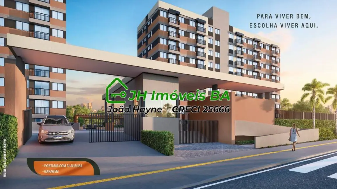 Apartamento com 2 quartos à venda, 39m2 em Salvador - BA - imagem 2 Foto 2 de Apartamento com 2 quartos à venda, 39m2 em Salvador - BA