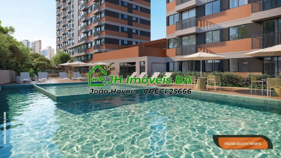 Apartamento com 2 quartos à venda, 39m2 em Salvador - BA - imagem 6 Foto 6 de Apartamento com 2 quartos à venda, 39m2 em Salvador - BA