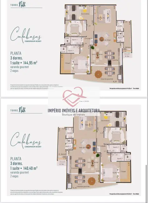 Foto 4 de Apartamento com 5 quartos à venda em Indaiá, Caraguatatuba - SP