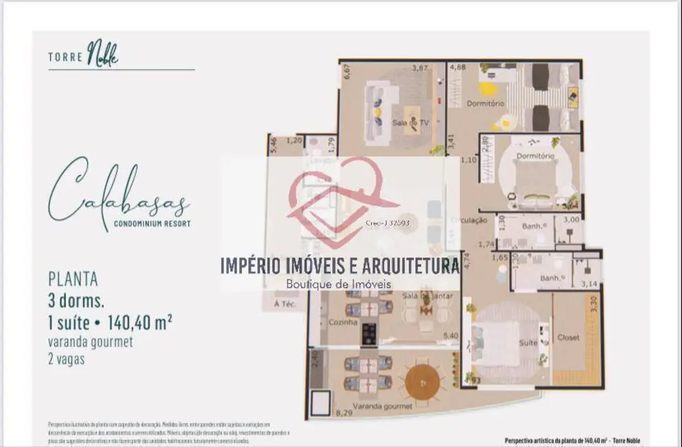 Foto 6 de Apartamento com 5 quartos à venda em Indaiá, Caraguatatuba - SP