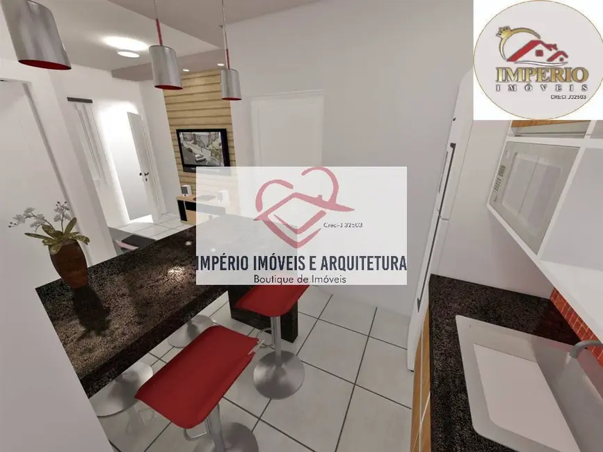 Foto 5 de Apartamento com 1 quarto à venda em Massaguaçu, Caraguatatuba - SP