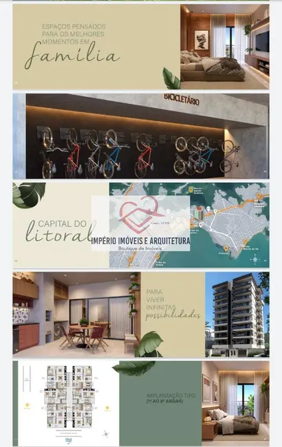 Foto 2 de Apartamento com 3 quartos à venda em Sumaré, Caraguatatuba - SP