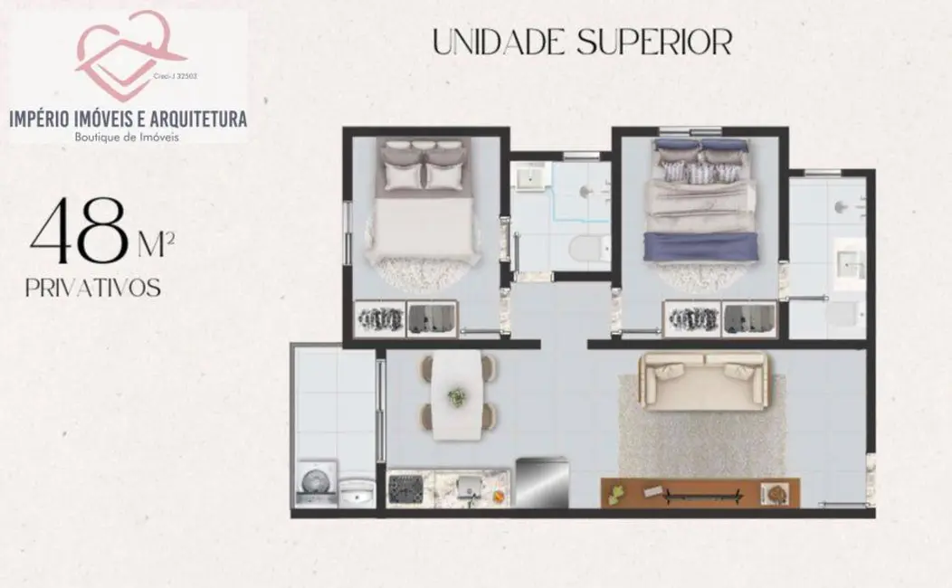 Foto 9 de Apartamento com 2 quartos à venda em Massaguaçu, Caraguatatuba - SP