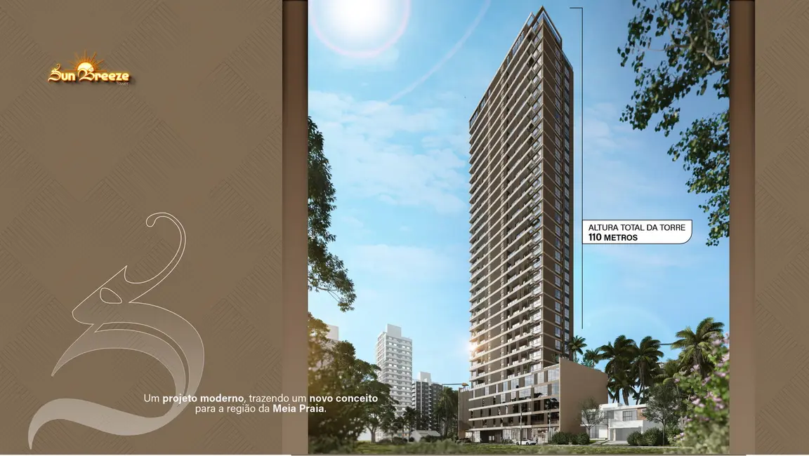 Foto 3 de Apartamento com 3 quartos à venda, 167m2 em Meia Praia, Itapema - SC