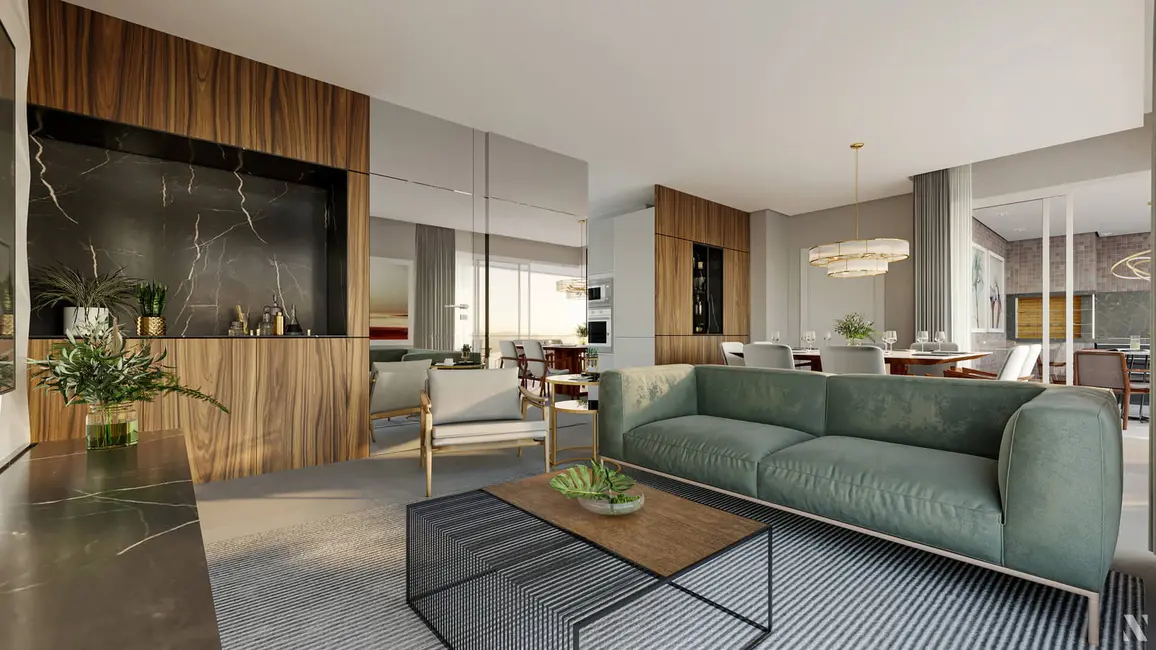 Foto 6 de Apartamento com 3 quartos à venda, 132m2 em Meia Praia, Itapema - SC