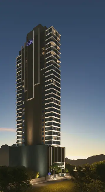 Foto 3 de Apartamento com 1 quarto à venda, 44m2 em Meia Praia, Itapema - SC