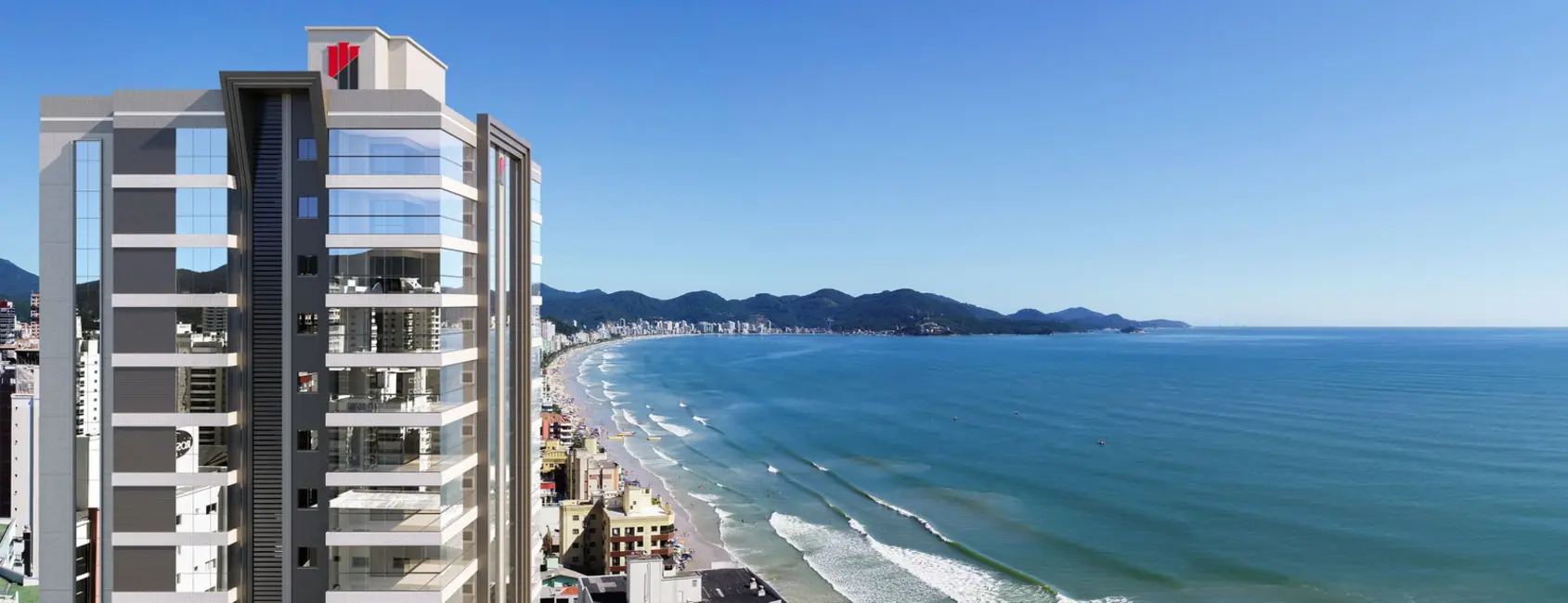 Foto 4 de Apartamento com 4 quartos à venda, 262m2 em Meia Praia, Itapema - SC