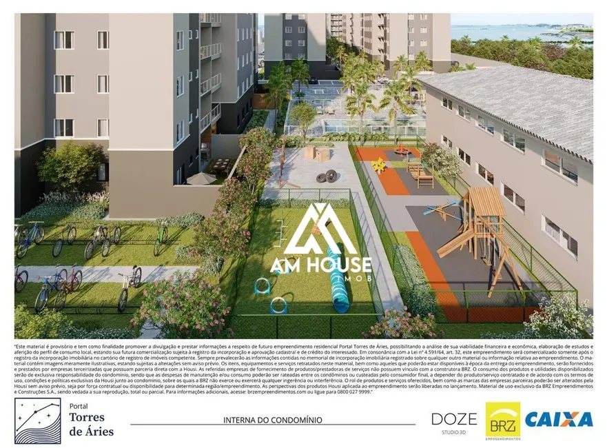 Apartamento com 2 quartos à venda, 53m2 em Campo Redondo, Sao Pedro Da Aldeia - RJ - imagem 9 Foto 9 de Apartamento com 2 quartos à venda, 53m2 em Campo Redondo, Sao Pedro Da Aldeia - RJ