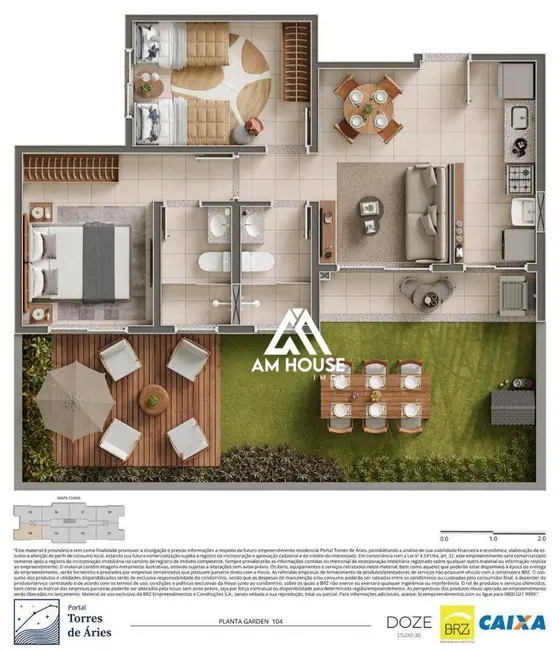 Apartamento com 2 quartos à venda, 53m2 em Campo Redondo, Sao Pedro Da Aldeia - RJ - imagem 4 Foto 4 de Apartamento com 2 quartos à venda, 53m2 em Campo Redondo, Sao Pedro Da Aldeia - RJ