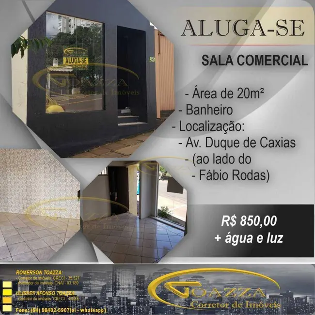 Foto 1 de Sala Comercial para alugar, 20m2 em Sarandi, RS