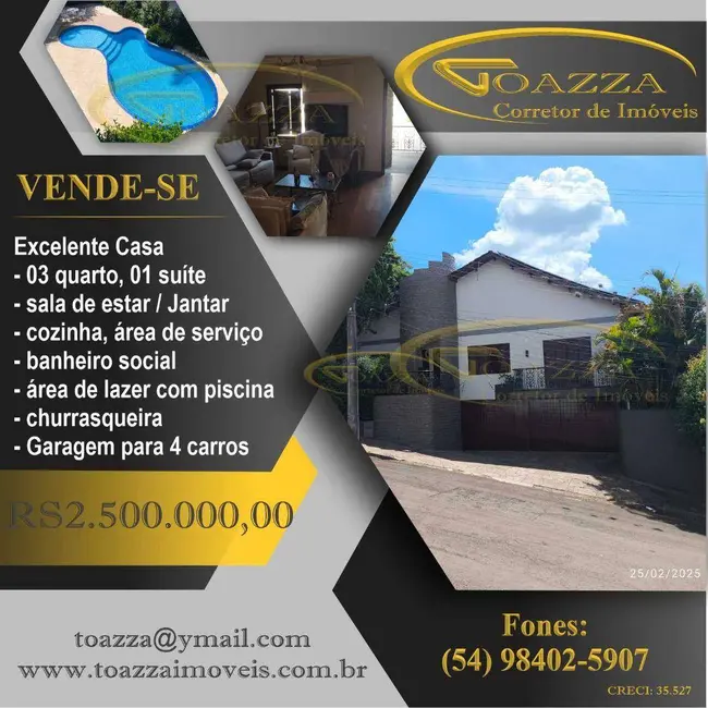 Foto 1 de Casa com 4 quartos à venda, 650m2 em Sarandi - RS