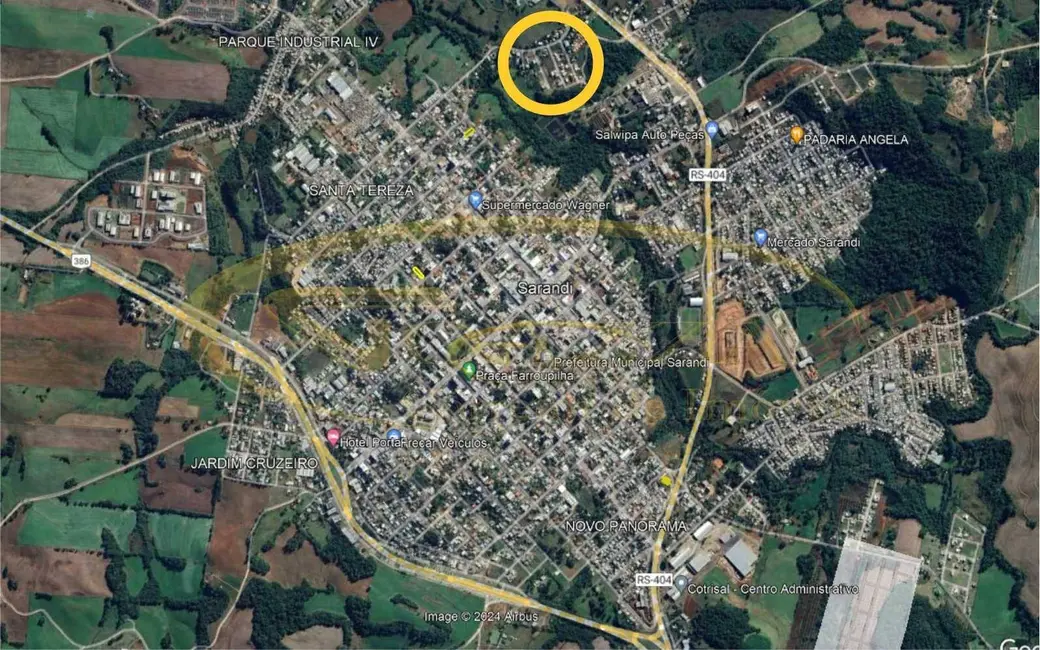 Foto 9 de Terreno / Lote à venda, 272m2 em Sarandi - RS