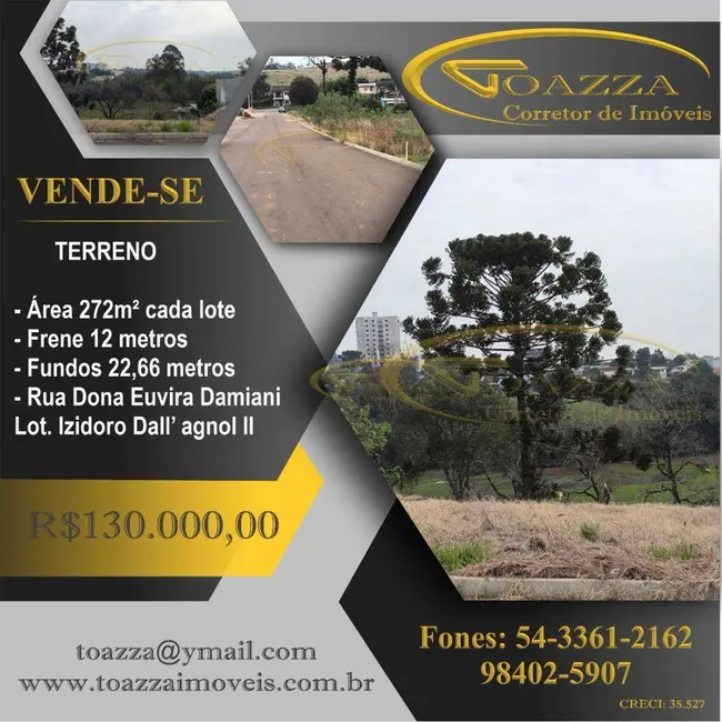 Foto 1 de Terreno / Lote à venda, 272m2 em Sarandi - RS