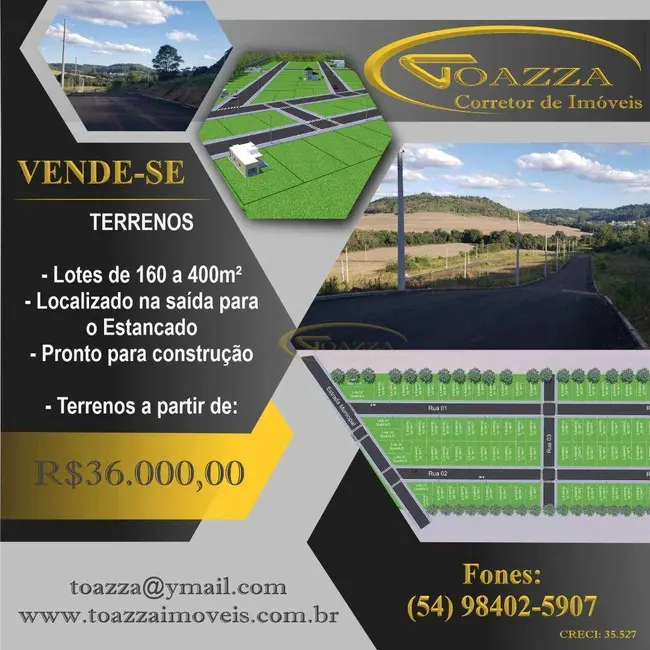 Foto 1 de Terreno / Lote à venda, 160m2 em Sarandi - RS