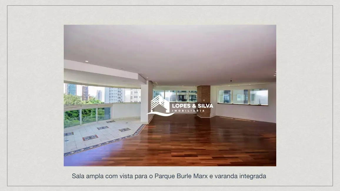 Apartamento com 6 quartos à venda, 288m2 em Paraíso do Morumbi, São Paulo - SP - imagem 2 Foto 2 de Apartamento com 6 quartos à venda, 288m2 em Paraíso do Morumbi, São Paulo - SP