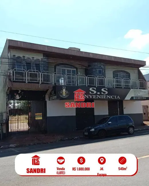 Foto 3 de Terreno / Lote à venda, 540m2 em Jardim Europa, Sarandi - PR