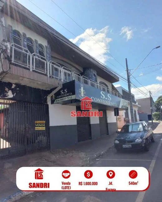 Foto 4 de Terreno / Lote à venda, 540m2 em Jardim Europa, Sarandi - PR