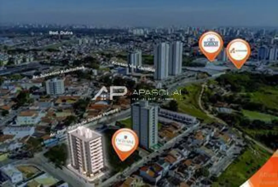 Foto 2 de Apartamento com 2 quartos à venda, 66m2 em Sao Jose Dos Campos - SP