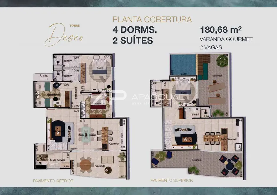 Apartamento com 3 quartos à venda, 121m2 em Indaiá, Caraguatatuba - SP - imagem 7 Foto 7 de Apartamento com 3 quartos à venda, 121m2 em Indaiá, Caraguatatuba - SP