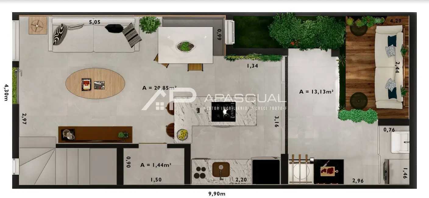 Casa com 2 quartos à venda, 67m2 em Cacapava - SP - imagem 5 Foto 5 de Casa com 2 quartos à venda, 67m2 em Cacapava - SP