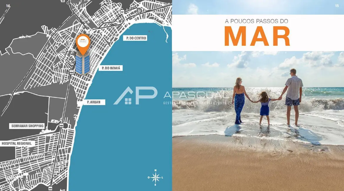 Foto 8 de Apartamento com 3 quartos à venda e para alugar em Indaiá, Caraguatatuba - SP