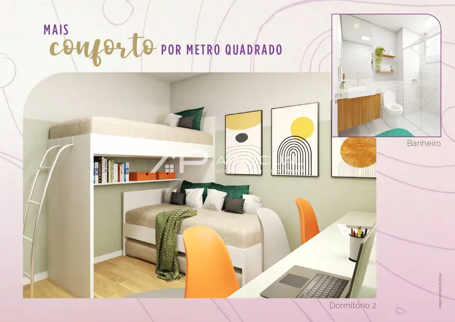 Foto 7 de Apartamento com 2 quartos à venda, 54m2 em Jardim Flórida, Jacarei - SP