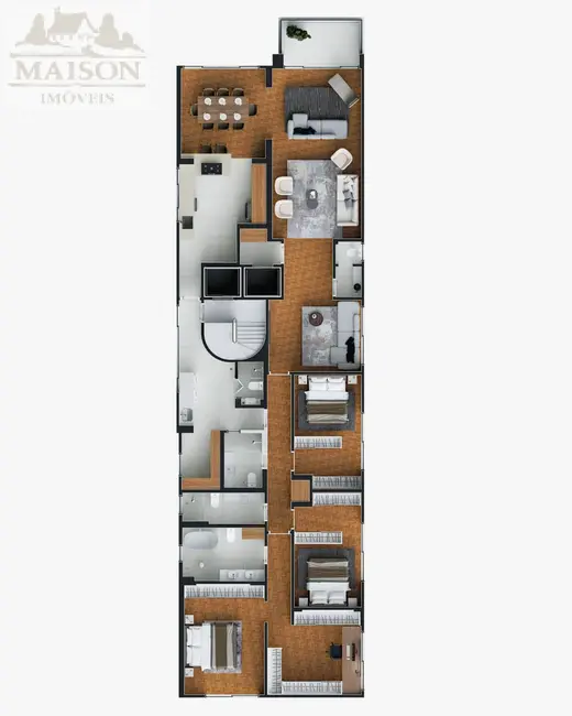 Foto 5 de Apartamento com 3 quartos à venda, 229m2 em Higienópolis, São Paulo - SP