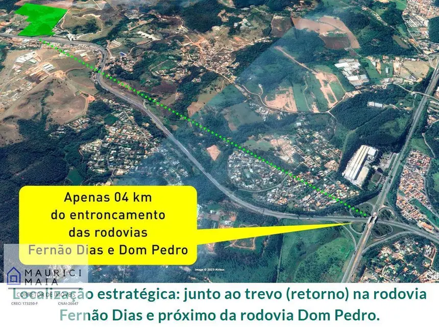 Foto 2 de Terreno / Lote à venda, 188803m2 em Tanque, Atibaia - SP