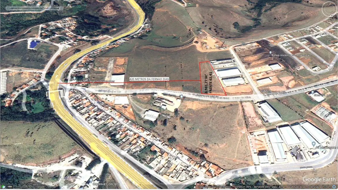 Foto 9 de Terreno / Lote à venda, 5914m2 em Tanque, Atibaia - SP