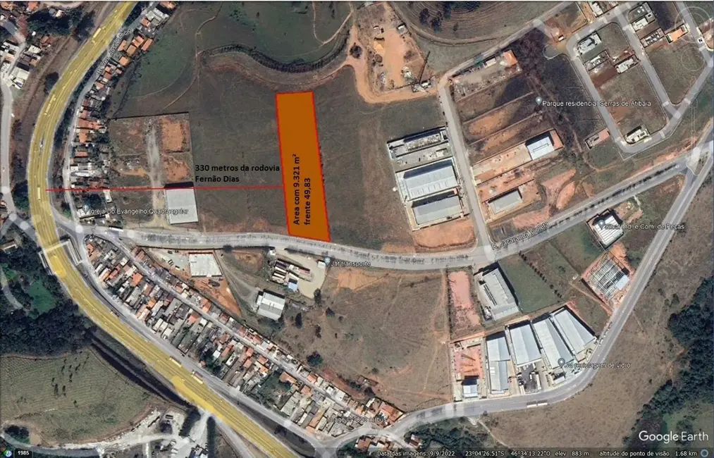 Foto 6 de Terreno / Lote à venda, 10413m2 em Tanque, Atibaia - SP