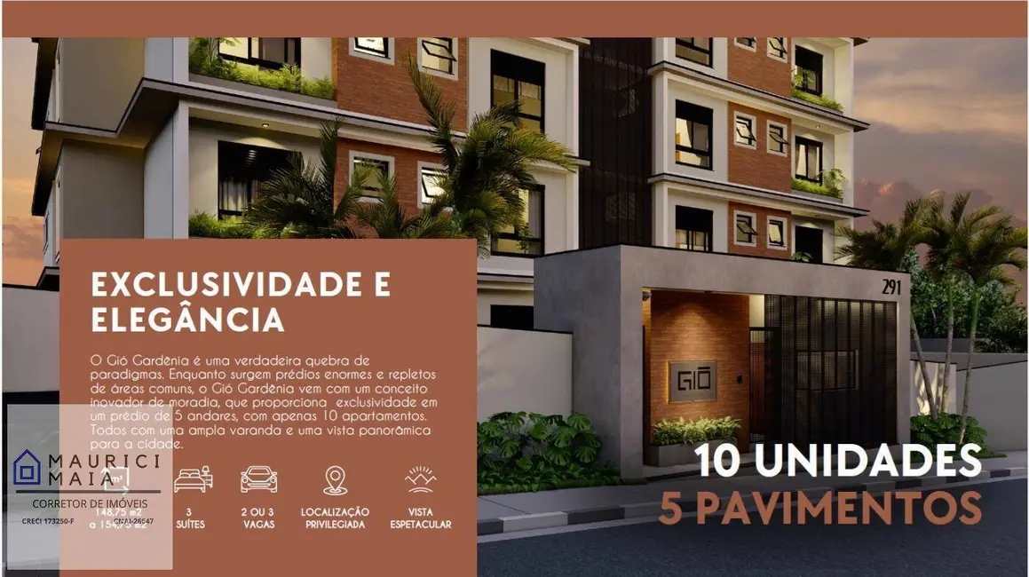 Foto 1 de Apartamento com 3 quartos à venda, 155m2 em Vila Gardênia, Atibaia - SP