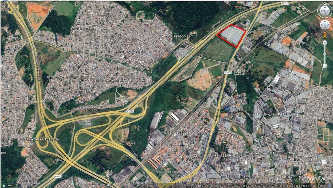 Foto 4 de Armazém / Galpão para alugar, 1960m2 em Jardim Nova Itaquá, Itaquaquecetuba - SP