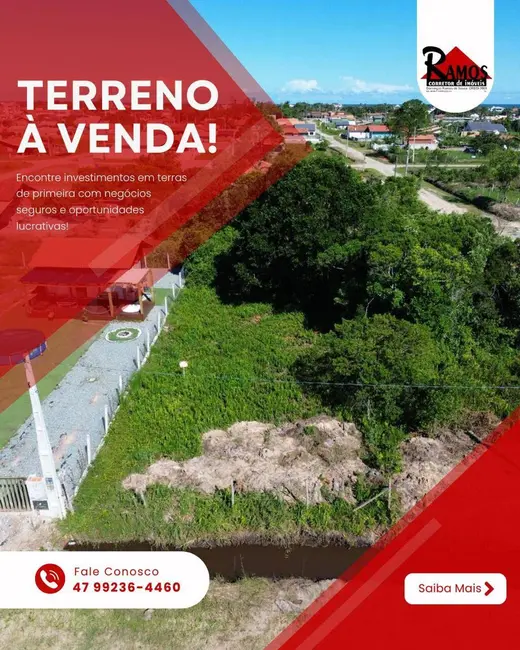 Terreno / Lote à venda, 360m2 em Balneario Barra Do Sul - SC - imagem 1 Foto 1 de Terreno / Lote à venda, 360m2 em Balneario Barra Do Sul - SC