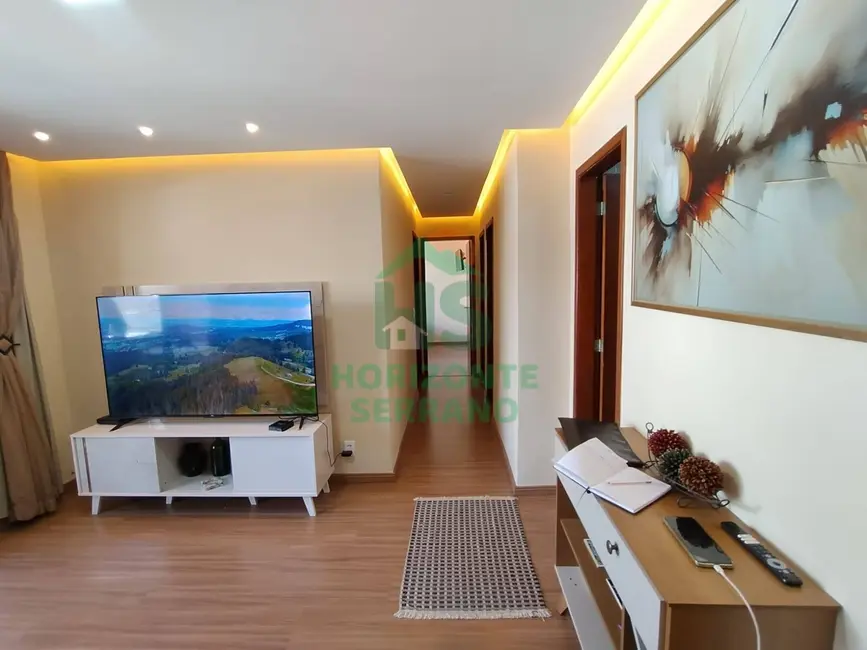 Foto 1 de Apartamento com 3 quartos à venda, 52m2 em Várzea, Teresopolis - RJ