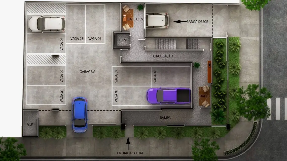 Foto 9 de Apartamento com 4 quartos à venda, 83m2 em Santa Rosa, Belo Horizonte - MG