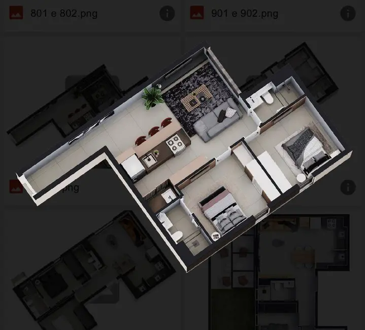 Apartamento com 2 quartos à venda, 54m2 em Santo Agostinho, Belo Horizonte - MG - imagem 6 Foto 6 de Apartamento com 2 quartos à venda, 54m2 em Santo Agostinho, Belo Horizonte - MG