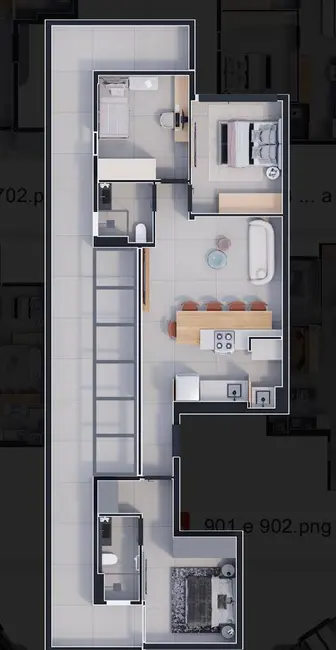 Apartamento com 2 quartos à venda, 54m2 em Santo Agostinho, Belo Horizonte - MG - imagem 9 Foto 9 de Apartamento com 2 quartos à venda, 54m2 em Santo Agostinho, Belo Horizonte - MG