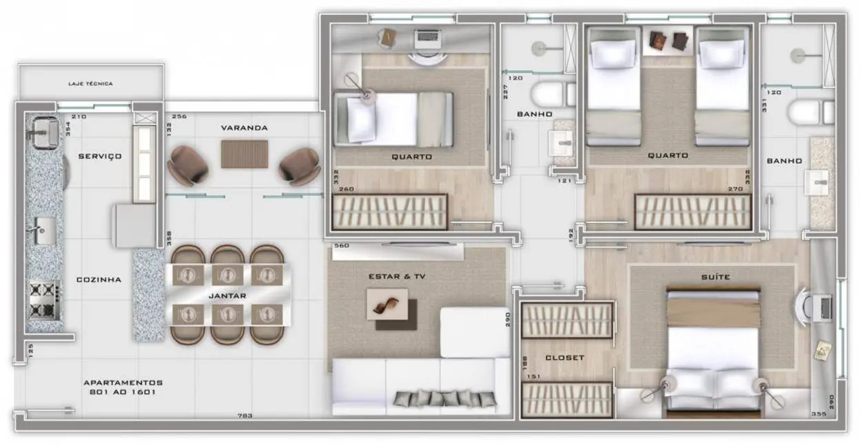 Foto 6 de Apartamento com 3 quartos à venda em Cidade Nova, Belo Horizonte - MG