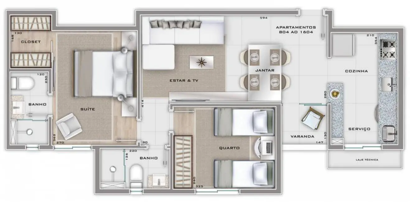 Foto 5 de Apartamento com 3 quartos à venda em Cidade Nova, Belo Horizonte - MG