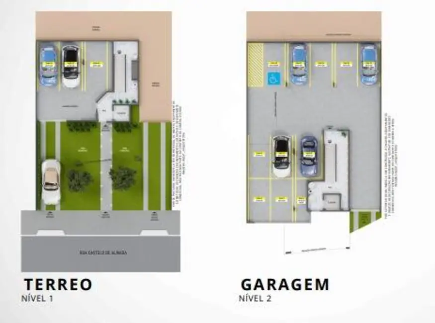 Foto 4 de Apartamento com 4 quartos à venda, 80m2 em Castelo, Belo Horizonte - MG