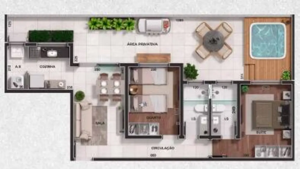 Cobertura com 2 quartos à venda, 26m2 em Dona Clara, Belo Horizonte - MG - imagem 4 Foto 4 de Cobertura com 2 quartos à venda, 26m2 em Dona Clara, Belo Horizonte - MG