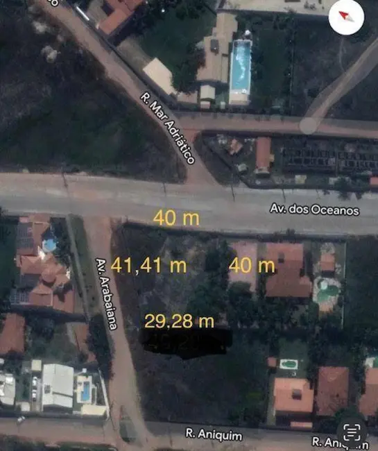 Foto 4 de Terreno / Lote à venda, 1386m2 em Aquiraz - CE