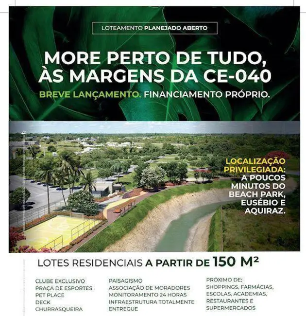 Terreno / Lote à venda em Eusebio - CE - imagem 1 Foto 1 de Terreno / Lote à venda em Eusebio - CE