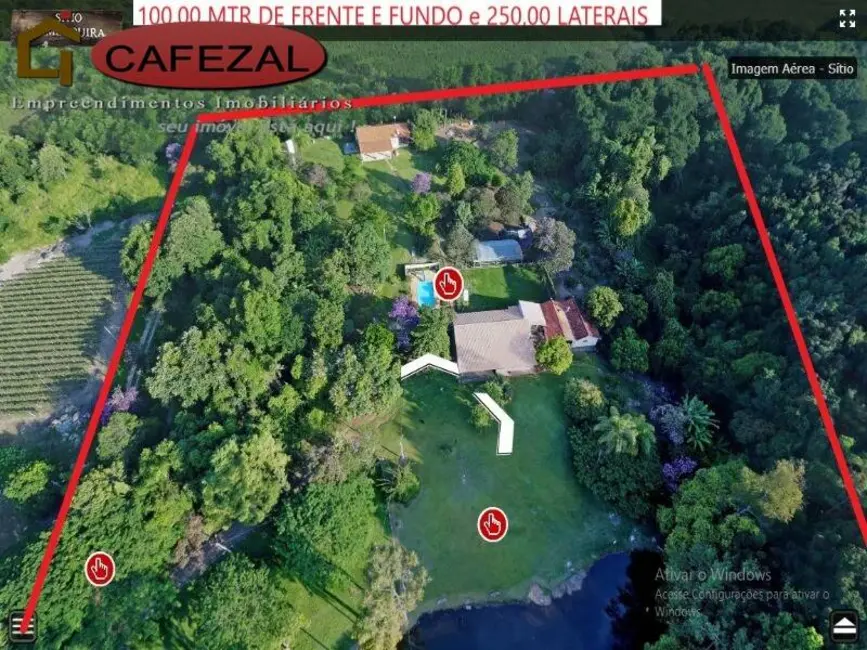 Foto 2 de Sítio / Rancho com 3 quartos à venda, 25000m2 em Indaiatuba - SP